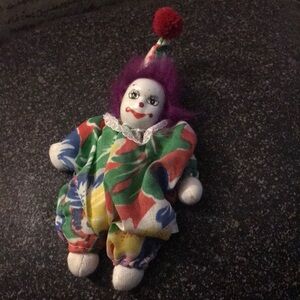 Vintage  fine porcelain clown